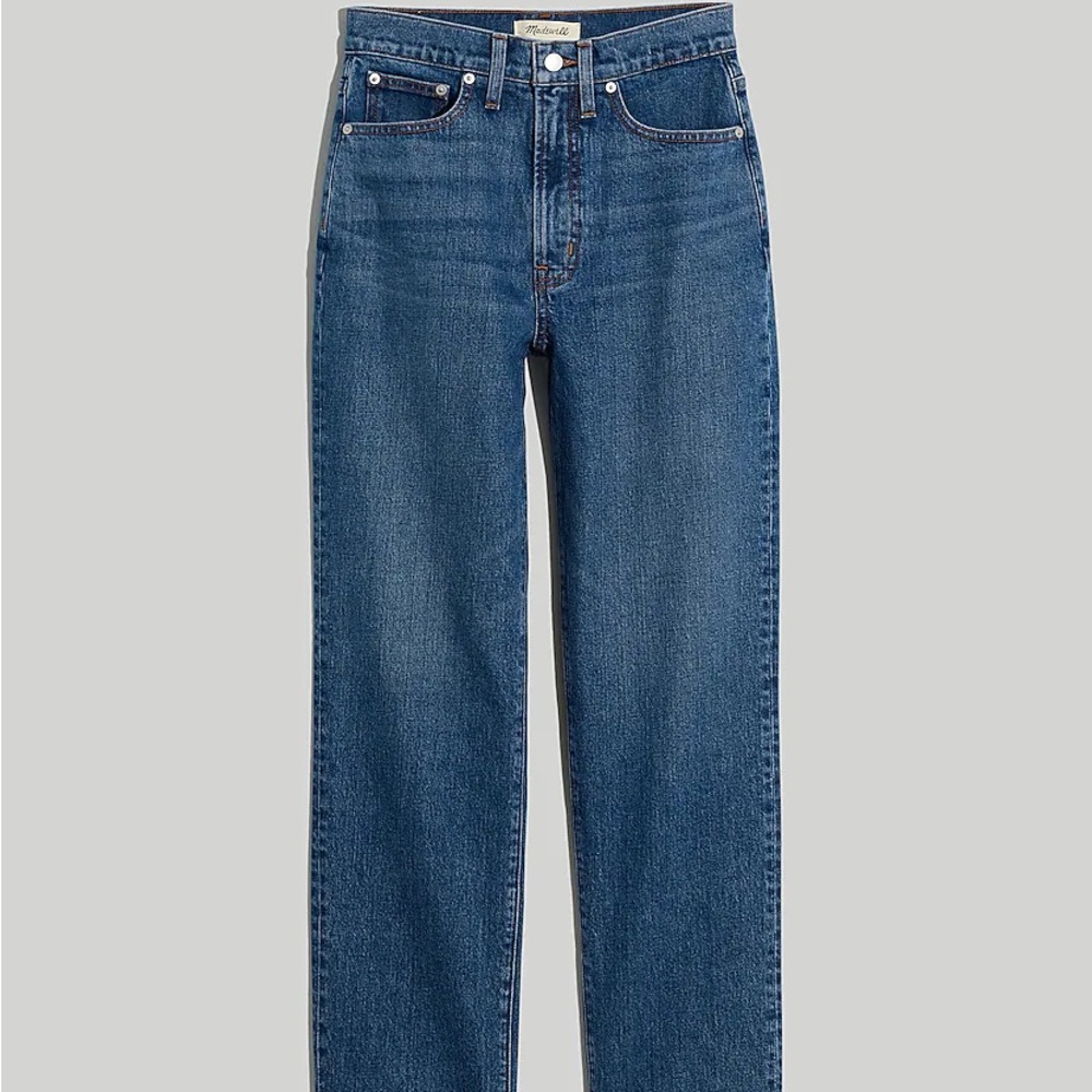 NWT Madewell Petite Perfect Vintage Jean -Mayfield Wash 28P